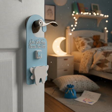 0024	DOOR HANGER - DEAR TOOTH FAIRY